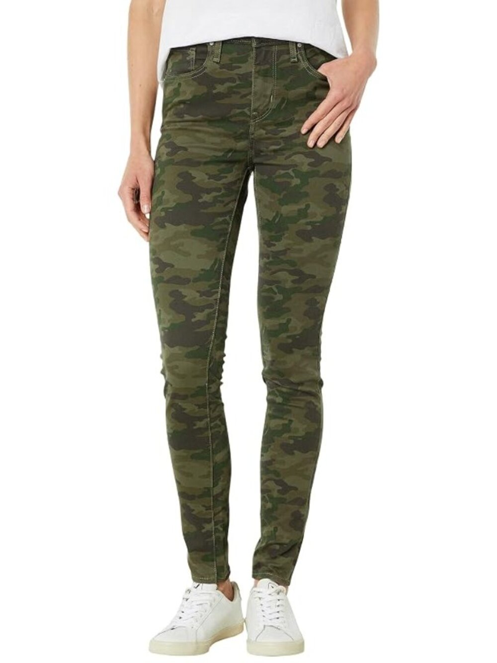 Levi's Womens 721 Modern Fit High Rise Skinny Jeans